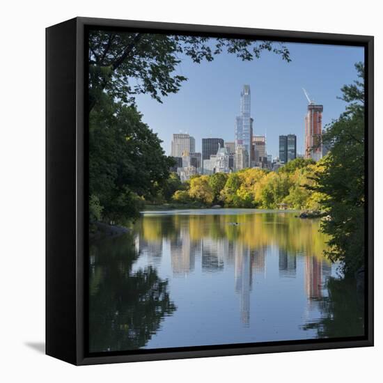 Central Park, Manhattan, New York-Rainer Mirau-Framed Stretched Canvas