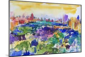 Central Park, New York, 2011-Peter Graham-Mounted Giclee Print