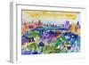 Central Park, New York, 2011-Peter Graham-Framed Premium Giclee Print