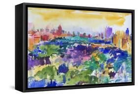 Central Park, New York, 2011-Peter Graham-Framed Stretched Canvas