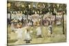 Central Park, New York City, July 4Th, C.1900-03-Maurice Brazil Prendergast-Stretched Canvas