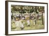 Central Park, New York City, July 4Th, C.1900-03-Maurice Brazil Prendergast-Framed Giclee Print