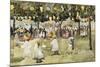 Central Park, New York City, July 4Th, C.1900-03-Maurice Brazil Prendergast-Mounted Giclee Print