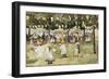 Central Park, New York City, July 4Th, C.1900-03-Maurice Brazil Prendergast-Framed Giclee Print