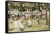 Central Park, New York City, July 4Th, C.1900-03-Maurice Brazil Prendergast-Framed Stretched Canvas