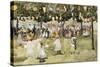 Central Park, New York City, July 4Th, C.1900-03-Maurice Brazil Prendergast-Stretched Canvas