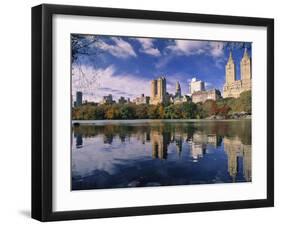 Central Park, New York City, Ny, USA-Walter Bibikow-Framed Premium Photographic Print