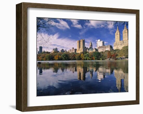 Central Park, New York City, Ny, USA-Walter Bibikow-Framed Photographic Print