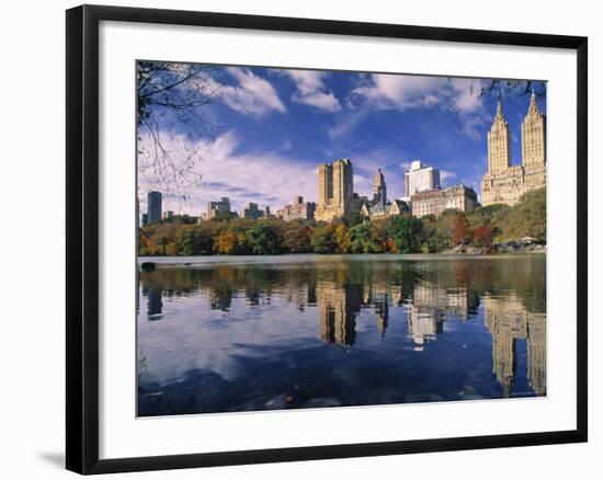 Central Park, New York City, Ny, USA-Walter Bibikow-Framed Photographic Print