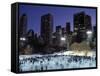 Central Park, New York City, Ny, USA-Walter Bibikow-Framed Stretched Canvas