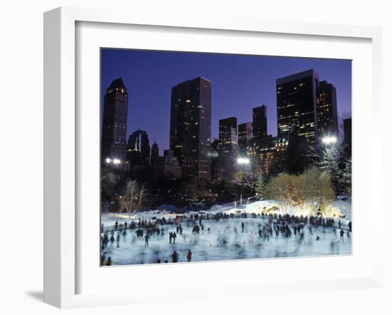 Central Park, New York City, Ny, USA-Walter Bibikow-Framed Photographic Print