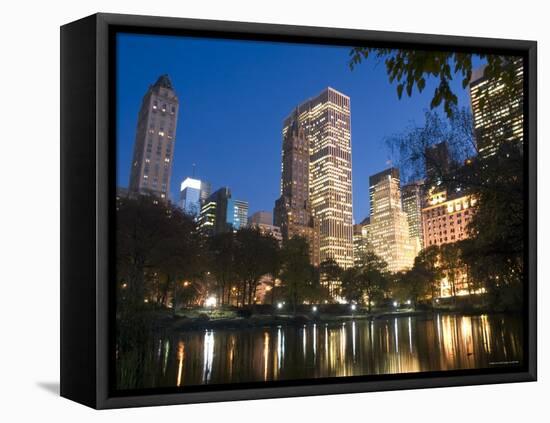 Central Park, New York City, USA-Demetrio Carrasco-Framed Stretched Canvas