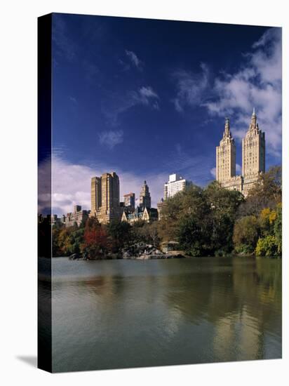 Central Park, New York City, USA-Walter Bibikow-Stretched Canvas