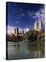 Central Park, New York City, USA-Walter Bibikow-Stretched Canvas