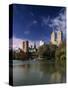 Central Park, New York City, USA-Walter Bibikow-Stretched Canvas