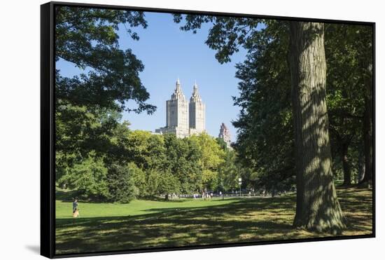 Central Park, New York City-Fraser Hall-Framed Stretched Canvas