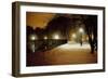 Central Park Nocturne in Snow, 2007-Max Ferguson-Framed Giclee Print