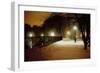 Central Park Nocturne in Snow, 2007-Max Ferguson-Framed Giclee Print