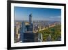 Central Park, One57 Building on Left, Midtown, Mahattan, New York-Alan Copson-Framed Photographic Print