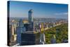 Central Park, One57 Building on Left, Midtown, Mahattan, New York-Alan Copson-Stretched Canvas