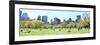 Central Park Picnic-Acosta-Framed Premium Giclee Print