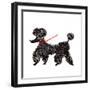 Central Park Poodle-Gina Ritter-Framed Art Print