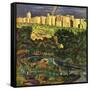 "Central Park Rainbow," April 30, 1949-John Falter-Framed Stretched Canvas