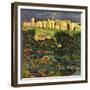 "Central Park Rainbow," April 30, 1949-John Falter-Framed Giclee Print