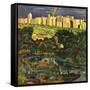 "Central Park Rainbow," April 30, 1949-John Falter-Framed Stretched Canvas