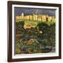 "Central Park Rainbow," April 30, 1949-John Falter-Framed Giclee Print