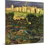 "Central Park Rainbow," April 30, 1949-John Falter-Mounted Giclee Print