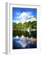 Central Park Reflection-Philippe Hugonnard-Framed Giclee Print