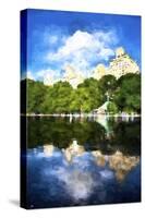 Central Park Reflection-Philippe Hugonnard-Stretched Canvas