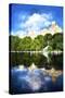 Central Park Reflection-Philippe Hugonnard-Stretched Canvas