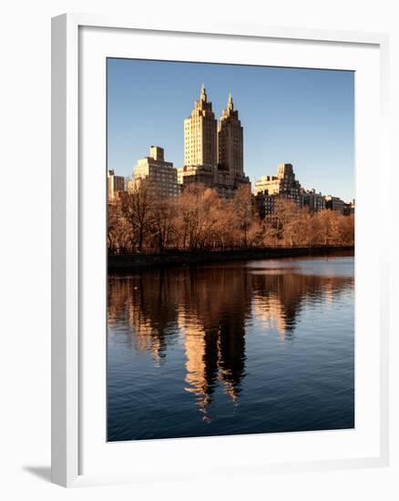 Central Park Reservoir-Philippe Hugonnard-Framed Photographic Print