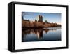 Central Park Reservoir-Philippe Hugonnard-Framed Stretched Canvas