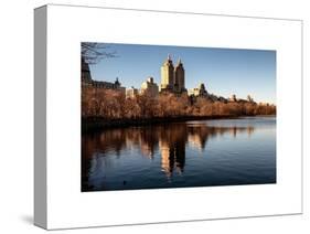Central Park Reservoir-Philippe Hugonnard-Stretched Canvas