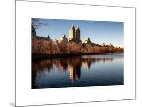 Central Park Reservoir-Philippe Hugonnard-Mounted Art Print