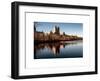 Central Park Reservoir-Philippe Hugonnard-Framed Art Print