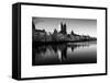 Central Park Reservoir-Philippe Hugonnard-Framed Stretched Canvas