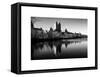 Central Park Reservoir-Philippe Hugonnard-Framed Stretched Canvas