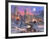 Central Park Ride-Dominic Davison-Framed Art Print