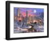 Central Park Ride-Dominic Davison-Framed Art Print