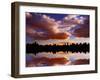 Central Park's Reservoir, Manhattan, New York City-Sabine Jacobs-Framed Photographic Print