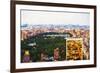 Central Park Scape - In the Style of Oil Painting-Philippe Hugonnard-Framed Giclee Print