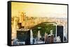 Central Park Skyline II - In the Style of Oil Painting-Philippe Hugonnard-Framed Stretched Canvas