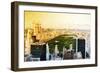 Central Park Skyline II - In the Style of Oil Painting-Philippe Hugonnard-Framed Giclee Print