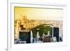 Central Park Skyline II - In the Style of Oil Painting-Philippe Hugonnard-Framed Giclee Print