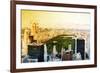 Central Park Skyline II - In the Style of Oil Painting-Philippe Hugonnard-Framed Giclee Print