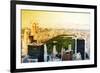 Central Park Skyline II - In the Style of Oil Painting-Philippe Hugonnard-Framed Giclee Print